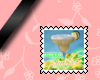 lime cocktail stamp