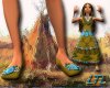 ~Oo Native Am Moccasins