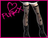 PunkX Star Stockings