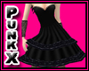 PunkX Black Lace Dress