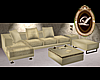Liz creme sectional