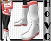 ~snow boots red~