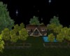 Cabin Nightime
