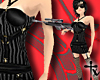 -tx- Gangsta dress Black