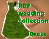Green Vintage W dress