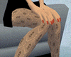 Grey Lace Tights