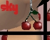 cherry earrings By Skygray111587