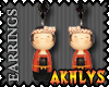 Earrings *kokeshi doll*