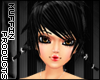 [m] Black Momo Hair