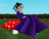 Sweetheart Skirt Purple
