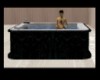 black silk bath tub