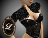 LIZ black fur set