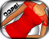 {O}Plain Red Netty T-