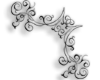 ornate corner scroll UpR