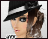 aYY- Hat Hair Brown