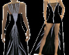 SN Black&White Long Gown