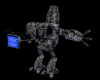 Gray Digital Camo Bodyguard Bot