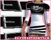 Black/White Buckle Mini