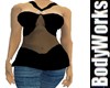 Curvacious Jeans&MeshTop