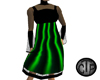 Creepy Short Dress Green