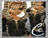 +Cc+Gold/Bl Dame Hoodie