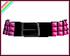 Pink Studded Belt