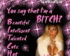 bitch sticker