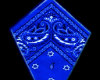 blue  bandanna
