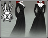 Black Ghostly Gown Top