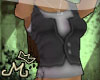 -M- Black casual top