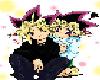 yugi/yami hair