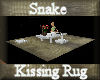 [my]Snake Kissing Rug