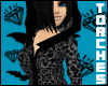 $ Leopard Print Hoody