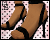 Black Stripes Heels V.2