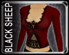 Goth Cardy n'Cami RED