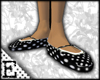 [E] Dotted Ballet Flats