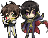 Lelouch and Suzaku