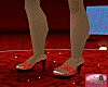 Red sequin dress n shoes