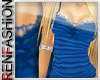 $R Blue Laced Tank