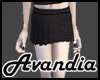 Av~Dark Grey Pleat Mini