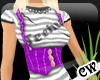 Vested Tshirt Purple