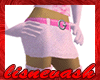 (L) Pink Ultra MiniSkirt