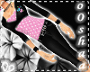 *Sh*Pink Blk Cute Outfit