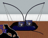Blue cuddle swing