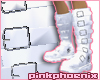 White Buckle Boots
