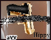 aYY-Bling Gun Garter B&G