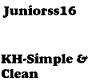 KH-Simple & Clean