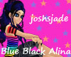 *blue black alina*