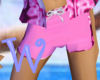 *W* Pink Board Shorts
