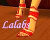Santa baby shoe (red)